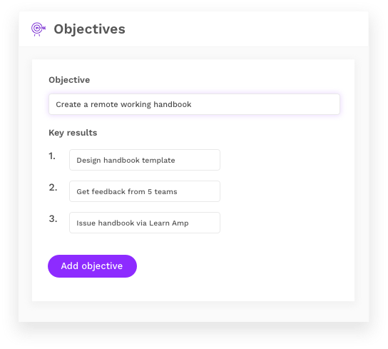 Objectives Perform